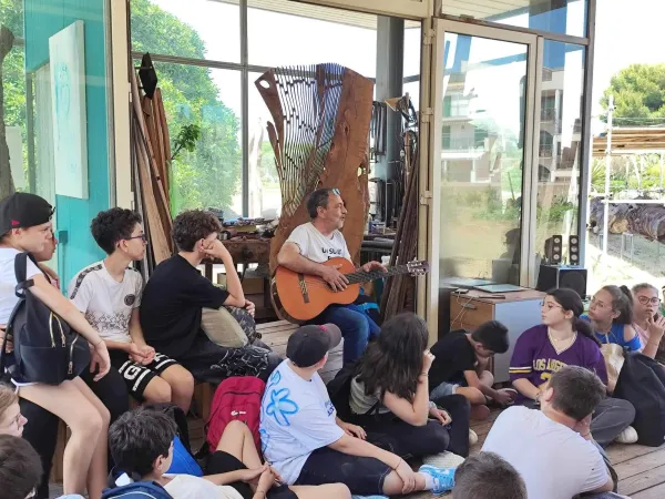 Visita di una scolaresca