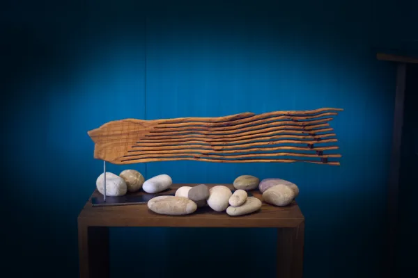 Scultura in legno d'ulivo